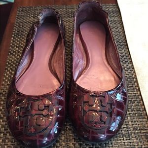Tory Burch Scarlett patent leather flats